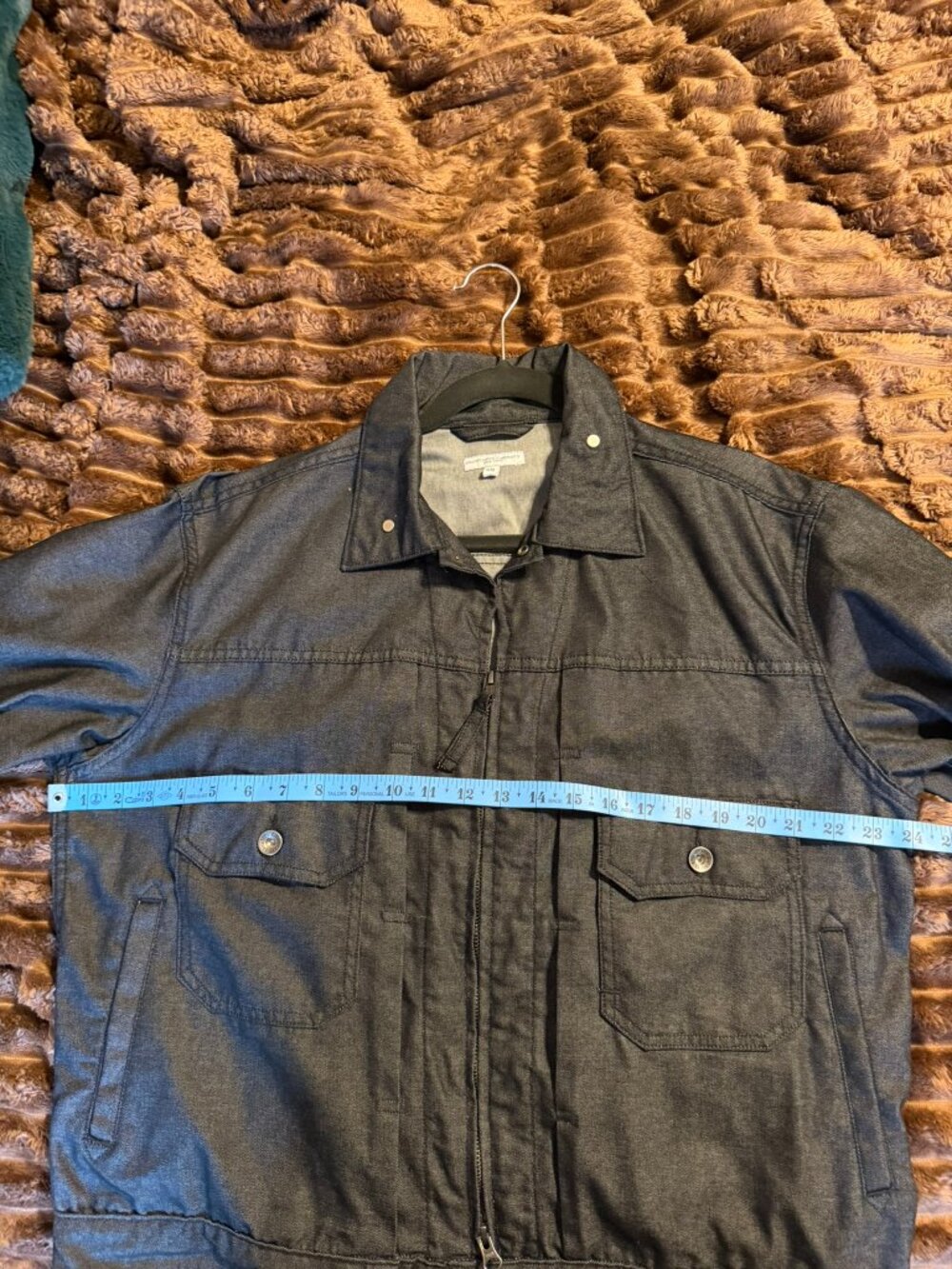 ENGINEERED GARMENTS Type III Trucker Jacket "Black CP Denim" - XS - Picture 5 of 9